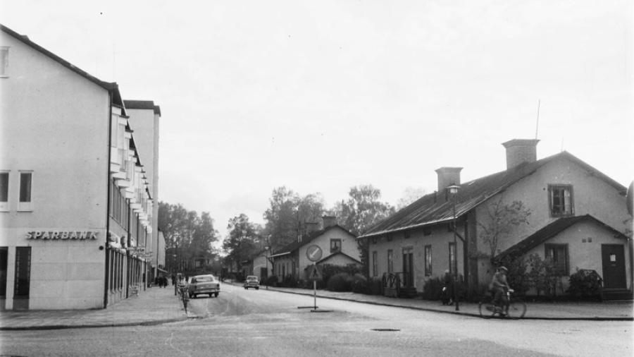 Hyttgatan-Barrsätragatan 1956